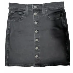 Madewell Denim A-line Mini Skirt Black Women's‎ Size 25 thumbnail 3