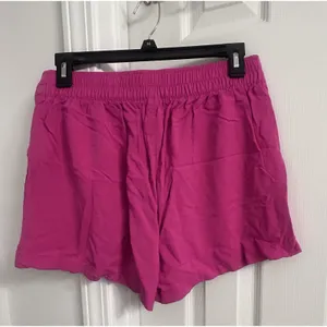 Old Navy Women’s Pink Pull On Shorts Elastic Waist Lightweight Size M thumbnail 4