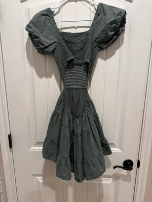 Windsor Olive Green Dress thumbnail 3