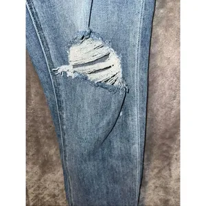 Vervet medium wash distressed straight leg jeans size 26 #750 thumbnail 8