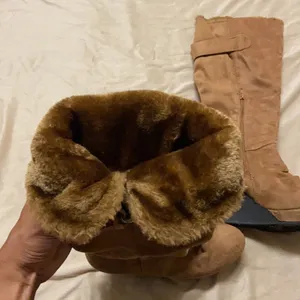 Go Jane Buckled Faux Suede Wedge Boot thumbnail 3