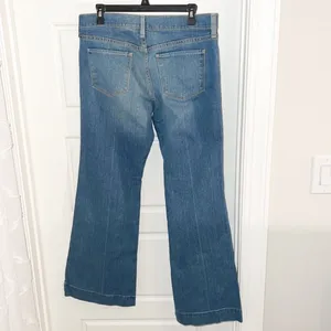 Vintage Y2K Old Navy Wide Leg/Flare Low Waist Denim thumbnail 3