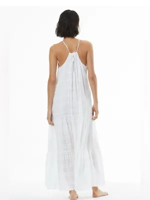 Young Fabulous Broke Tiered Maxi Dress Small Vaca Prairie Cottage Farmers Market thumbnail 8
