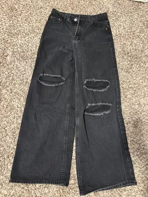 Black Jeans Size 27 thumbnail 1