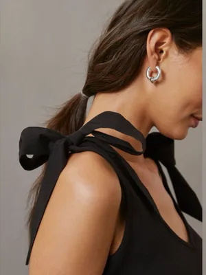 Maeve Black Bow Tie Tank Size Small thumbnail 2