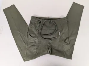 New Free people MOVEMENT army green leggings activewear sz medium m high rise thumbnail 1