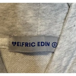 Aelfric Eden Womens Sweatshirt Y2K Oversized Hooded Embroider Star Pullover Small thumbnail 5