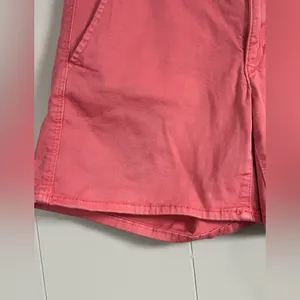 American Eagle Super Stretch Pink Aeo Twill Midi Shorts Size 27 Summer Preppy thumbnail 6