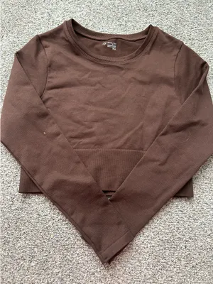 Brown Aerie Long Sleeve thumbnail 1