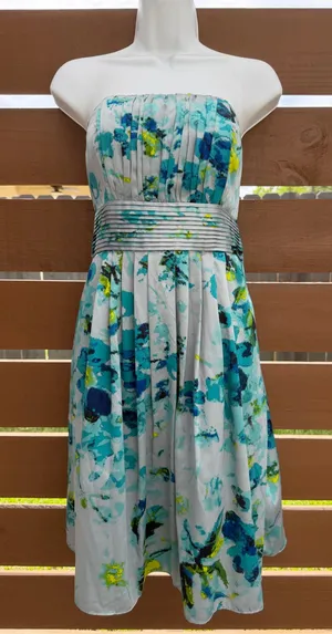 Staples floral dress with pockets from The Limited thumbnail 1