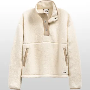 The North Face Cragmont Fleece‎ 1/4 Snap Pullover Sweater Cream Size S NWT thumbnail 4