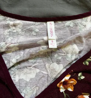 Xhilaration Floral Long Sleeve Dress thumbnail 3