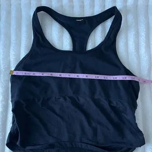 Fabletics Black Racerback Tank Top thumbnail 2