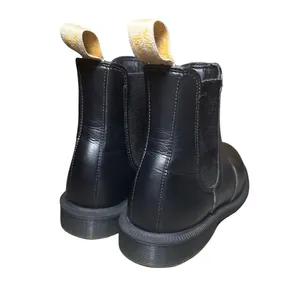 DR. MARTENS Black Vegan Flora Chelsea Slip On Boots Women’s Size 5 thumbnail 3