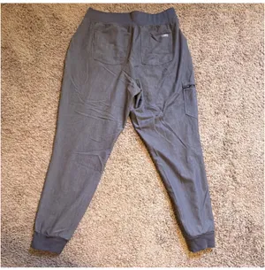 FIGS Zamora High-Rise Jogger Scrub Pant in Graphite Size XL/T thumbnail 5