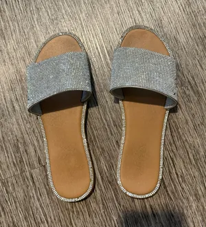 Sandals Silver Size 6.5 thumbnail 1