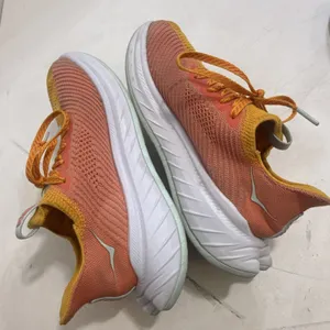 Hoka One One Carbon X 3 Orange Running Shoes Women's Size US 7.5B EU 39 thumbnail 5