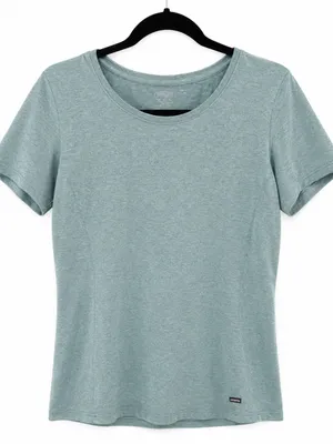 REI Co-op Women’s Tee Shirt Green Heather Short Sleeve Size M thumbnail 2