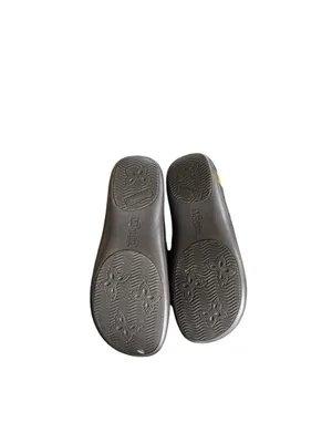 Alegria Kel-275 Brown Floral Embossed Slip On Comfort Shoe Sz 37/6.5 Workwear thumbnail 4