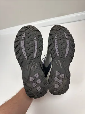 Columbia Yoncalla Mid Waterproof Hiking Boots Women’s 8.5 Gray Purple YL1090-008 thumbnail 10