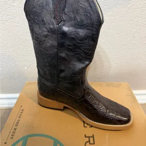 Roper Dark Brown Western Boots Size 7 thumbnail 1