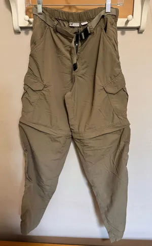 Khaki Outdoor Cargo Pants thumbnail 1