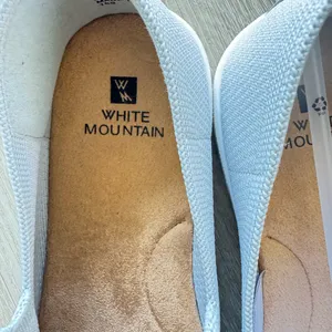 White Mountain Light Blue Slip-On Sneakers thumbnail 6