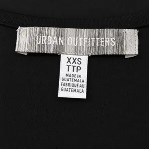 654 Urban Outfitters Black Cowl Neck Top XXS NWT thumbnail 3