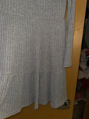 SheIn Gray Sweater Dress thumbnail 4