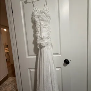 Lulu's White Strapless Maxi Dress thumbnail 9