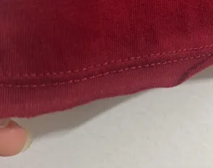 Women's Harvard Crop Top Polo Color: Rhubarb NWT S thumbnail 4