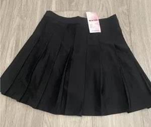 Elegant Black Pleated Skort thumbnail 1