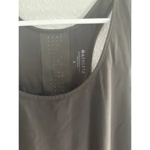 Athleta Nova Tank Womens Small Gray Gym Sporty Active Workout Yoga‎ thumbnail 5