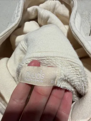 nuuds cropped Pullover Hoodie cream XL thumbnail 7