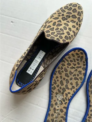 Rothy's Flats Leopard Print The Point 8.5 thumbnail 5