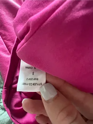 Cotton Candy Strapless Mini Dress in Fuchsia Pink thumbnail 2