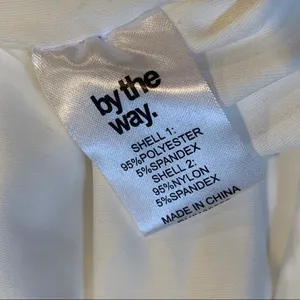 By The Way Revolve Naomi Mesh Cut Out Midi Dress in White NWT Sz Small thumbnail 4