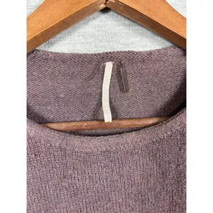 Free People Sweater Womens S Striped‎ Wool Angora Blend Casual thumbnail 2