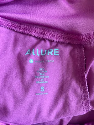 White Cross Allure Style 31 Scrub Pants Pink thumbnail 4
