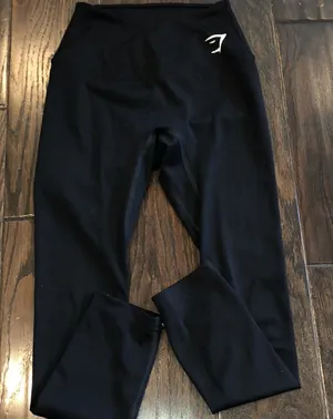 GYMSHARK black athletic leggings size xsmall thumbnail 1