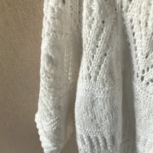 FINAL MARKDOWN St. John's Bay Elegant White Open-Front Cardigan small thumbnail 3