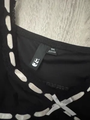Garage Black Baby Doll Cami thumbnail 4