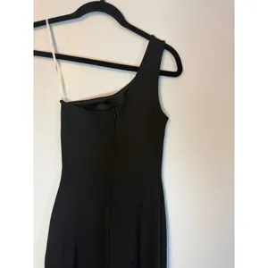 Lulus Good Times Only Black One-Shoulder Maxi Dress XS NEW thumbnail 12