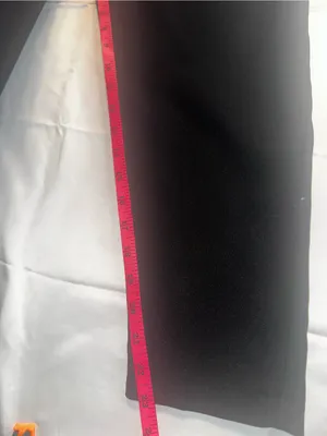 ASOS Petite Black Tailored Straight Leg Trousers Work Office Slacks Size 0 thumbnail 7