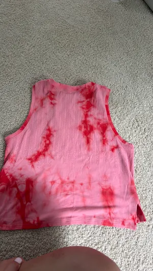 Lululemon Tank Tie-Dye Pink thumbnail 2