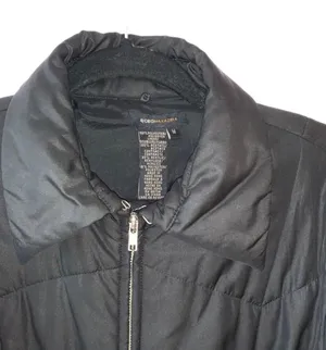 BCBGMAXAZRIA Black Down Filled Winter Coat Full Zip Puffer Jacket thumbnail 2