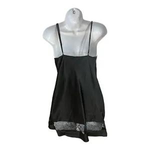 Victoria's Secret Black Lace Teddy Babydoll Size XS Lingerie Adjustable Strap thumbnail 5