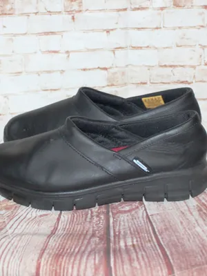 Skechers Work Women's Relaxed Fit Slip Resistant Work Shoe Black Size 8 thumbnail 6