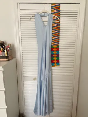 Birdy Grey Stephanie Bridesmaid Dress Matte Sky Blue thumbnail 4