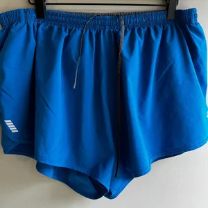 Road Runner Blue Running Shorts Lightweight Athletic Workout Activewear XL thumbnail 1